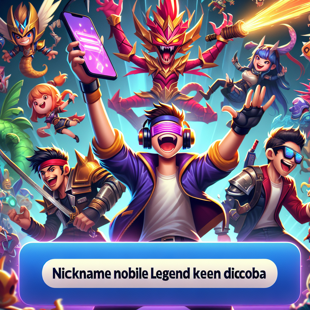 Nickname Mobile Legend Keren yang Wajib Dicoba