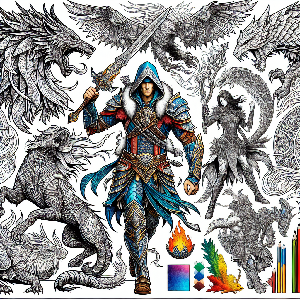 Gambar Mewarnai Mobile Legend: Koleksi Terbaru untuk Para Penggemar Fortnite