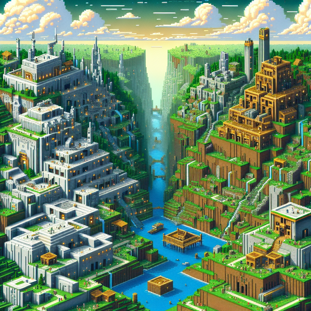 Eksplorasi Epik: Panduan Menemukan Seed Minecraft Village Terbesar di Dunia Virtual